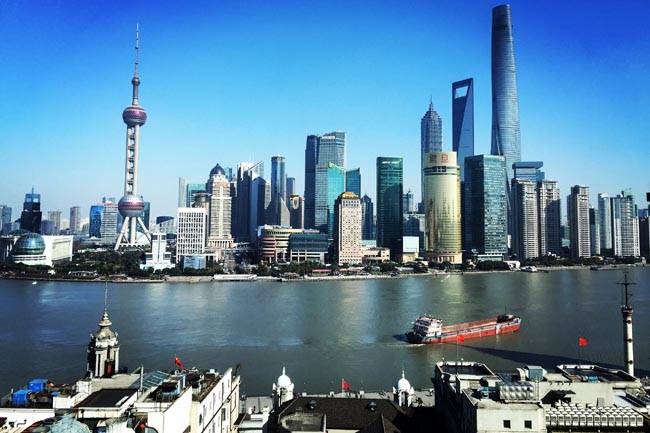 The Shanghai skyline in the Pudong District. (Photo credit: EXO Travel) 