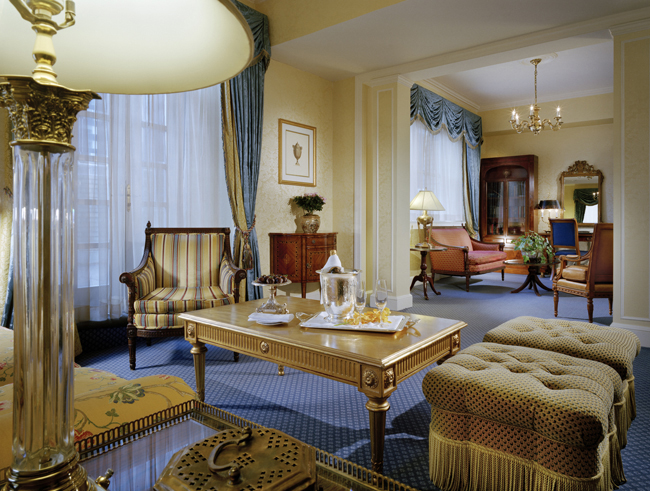 The Luxury Suite at the Towers of Waldorf Astoria.