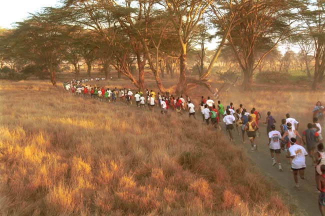 Aardvark Safaris new package centers around the 17th annual Safaricom Marathon, which takes on June 25 at the Lewa Wildlife Conservancy in Kenya.