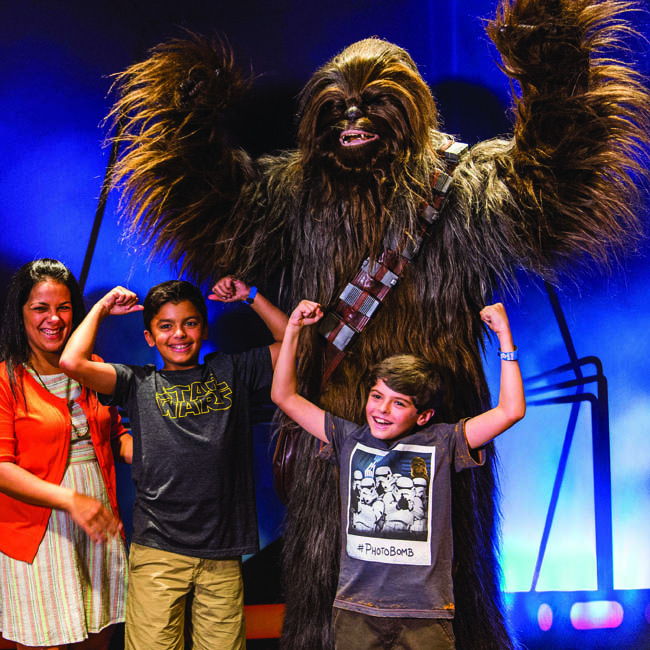 Disney Cruise Line offers Star Wars-themed celebrations. 