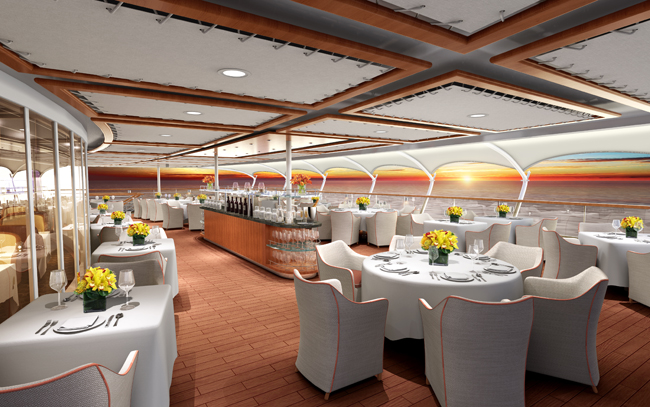 The Grill by Thomas Keller, Seabourn Cruises.