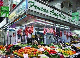 Valencia’s Central Market is open daily.