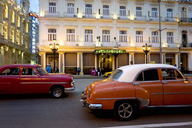 The Hotel Inglaterra is one three properties in Cuba that Starwood Hotels & Resorts Worldwide, Inc. has been approved to operate.