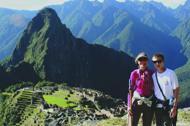 Traveling with Tauck to Machu Picchu.