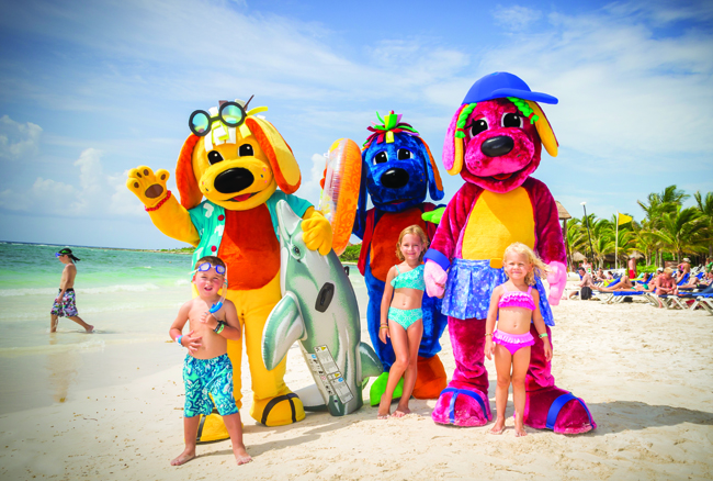 Palladium Resorts offers a Raggs program ideal for the little ones. 