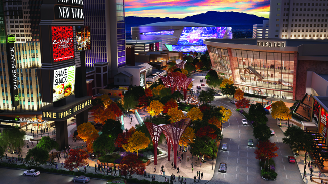 MGM Resorts International’s The Park on the Strip debuts this month.