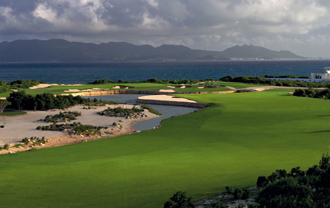 CuisinArt Golf Resort & Spa in Anguilla's gold course.