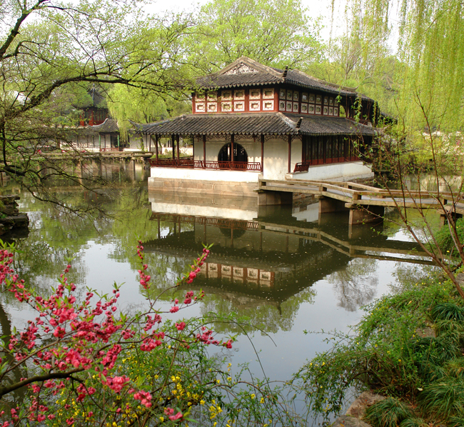 The Humble Administrator's Garden in Suzhou, China.