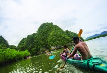 G Adventures offers a Hike, Bike and Kayak Thailand trip that’s ideal for active honeymooners.