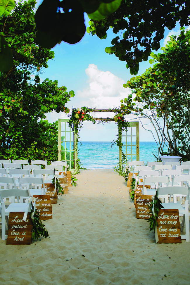 The Sand Dune wedding venue.