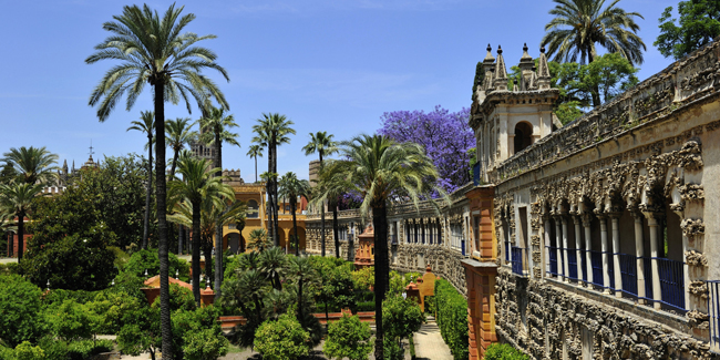 Sevilla, Spain’s Alcazar of Seville, a.k.a the Water Gardens of Dorne from HBO’s “Game of Thrones” series. (Photo credit: Thinglink)