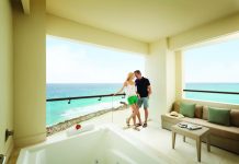 The Hyatt Ziva Cancun offers the adults-only Turquoize area.