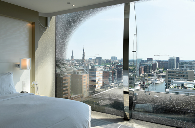 The Deluxe City Panorama Room at the upcoming Westin Hamburg.