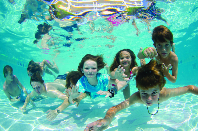 Underwater fun at Caribbean Club on Grand Cayman Island.