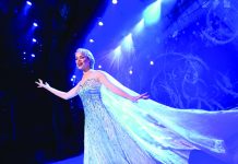 Disney Cruise Line is debuting “Frozen, A Musical Spectacular” on board the Disney Wonder in November (David Roark).