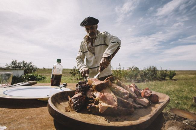 The staff at Casa Wirth are able to prepare traditional Uruguayan asado (or barbecue) on the hotel's garden.