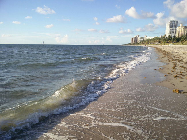 Beachside at The Ritz-Carlton, Key Biscayne in Miami. 
