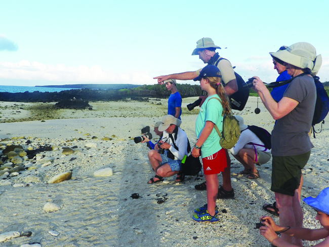 Close Encounters in the Galapagos Islands INCA offers an activity-filled program in the Galapagos. (Carla Hunt)