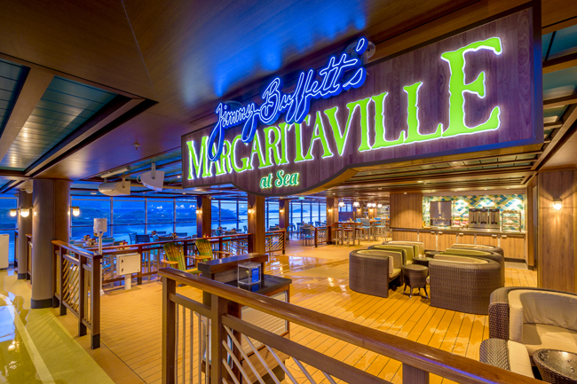 Norwegian Cruise Line expands its partnership expansion with Magaritaville.