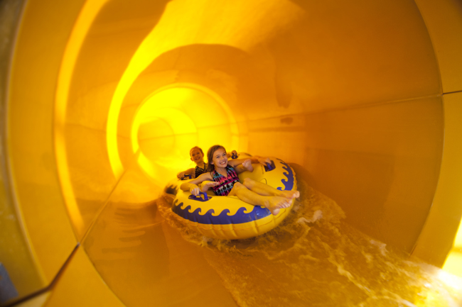 When guests book at one of Great Wolf Lodge's 13 locations, they receive a access to the resort's water park. 