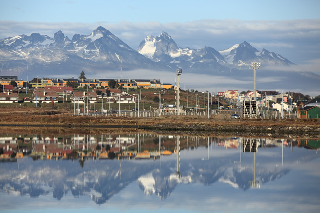 Kids cruise free this December on select Australis itineraries, including the 3-night Discover Patagonia Route, which visit Ushuaia (pictured).