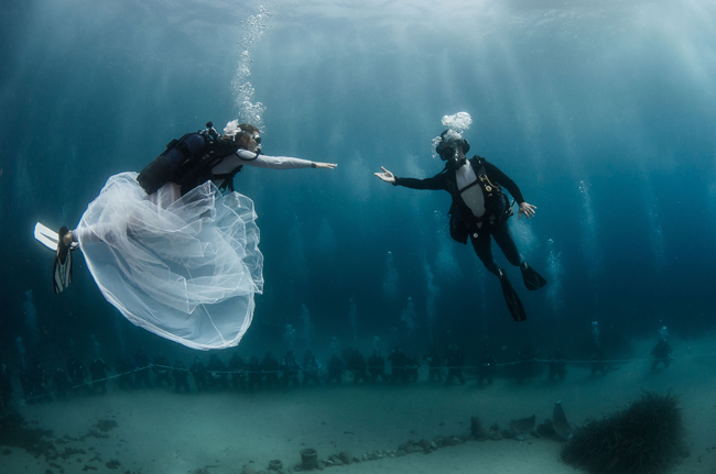 Hotel Metropole Monte-Carlo offers a unique Underwater Weddings package.