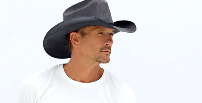 Grammy award winning country music star Tim McGraw is set to perform aboard the Carnival Breeze and the Carnival Valor next March.