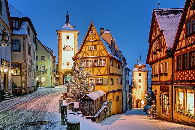 Collette's The Romantic Road and Fairy Tale Road itinerary includes a visit to Germany's fairytale town of Rothenburg ob der Tauber in northern Bavaria. 