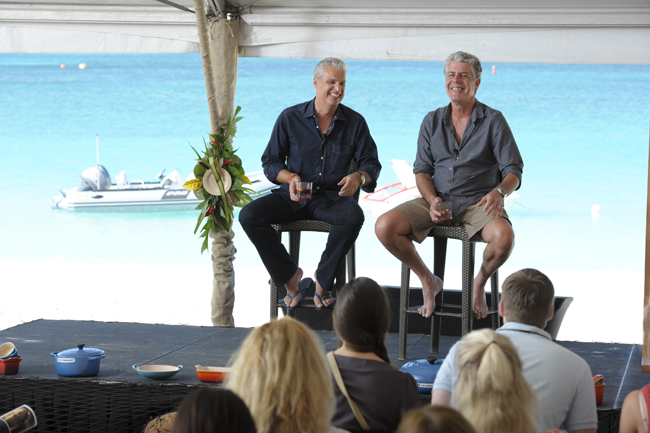 Chef Eric Ripert is hosting the Cayman Cookout from Jan. 12-15, 2017 with a featured appearance from Anthony Bourdain and other esteemed chefs. 