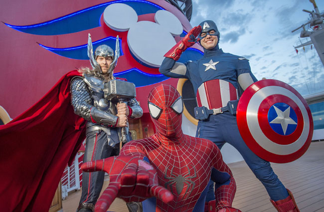 Disney Cruise Line's first ever Marvel Day at Sea will take place on select 2017 sailings. 