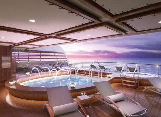 Rendering of the Seabourn Encore.