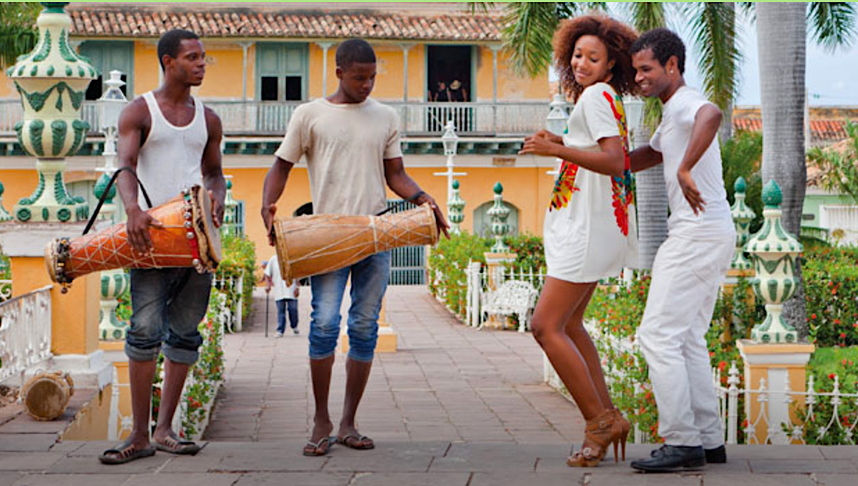 Cuban dancers. (Photo courtesy of Apple Vacations.)