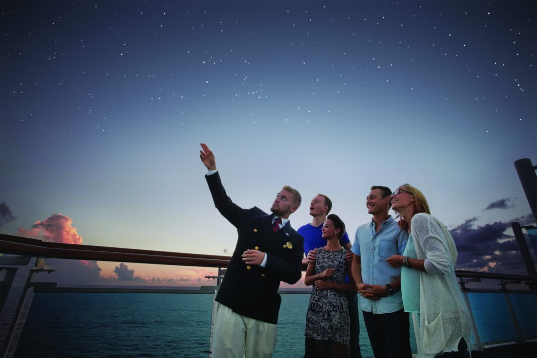 Princess Cruises offers live stargazing experiences on board its ships.