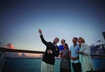 Princess Cruises offers live stargazing experiences on board its ships.