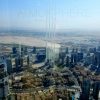 Views from the Burj Khalifa’s At.Mosphere restaurant.