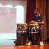 Onboard lectures and cooking workshops were lively. The house band's percussionist lent a hand for the talk on Cuban music.