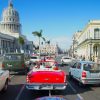 Vintage wheels and the National Capitol Building: Welcome to Havana.