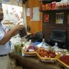 Playing “guess that spice” in Dubai’s Spice Souk with our Arabian Adventures tour guide Azel.