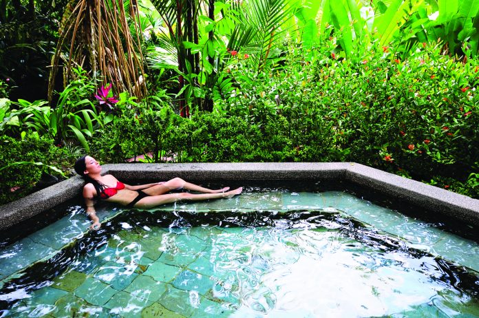 Tabacon Thermal Resort & Spa in Costa Rica offers an outstanding spa and thermal springs experience.