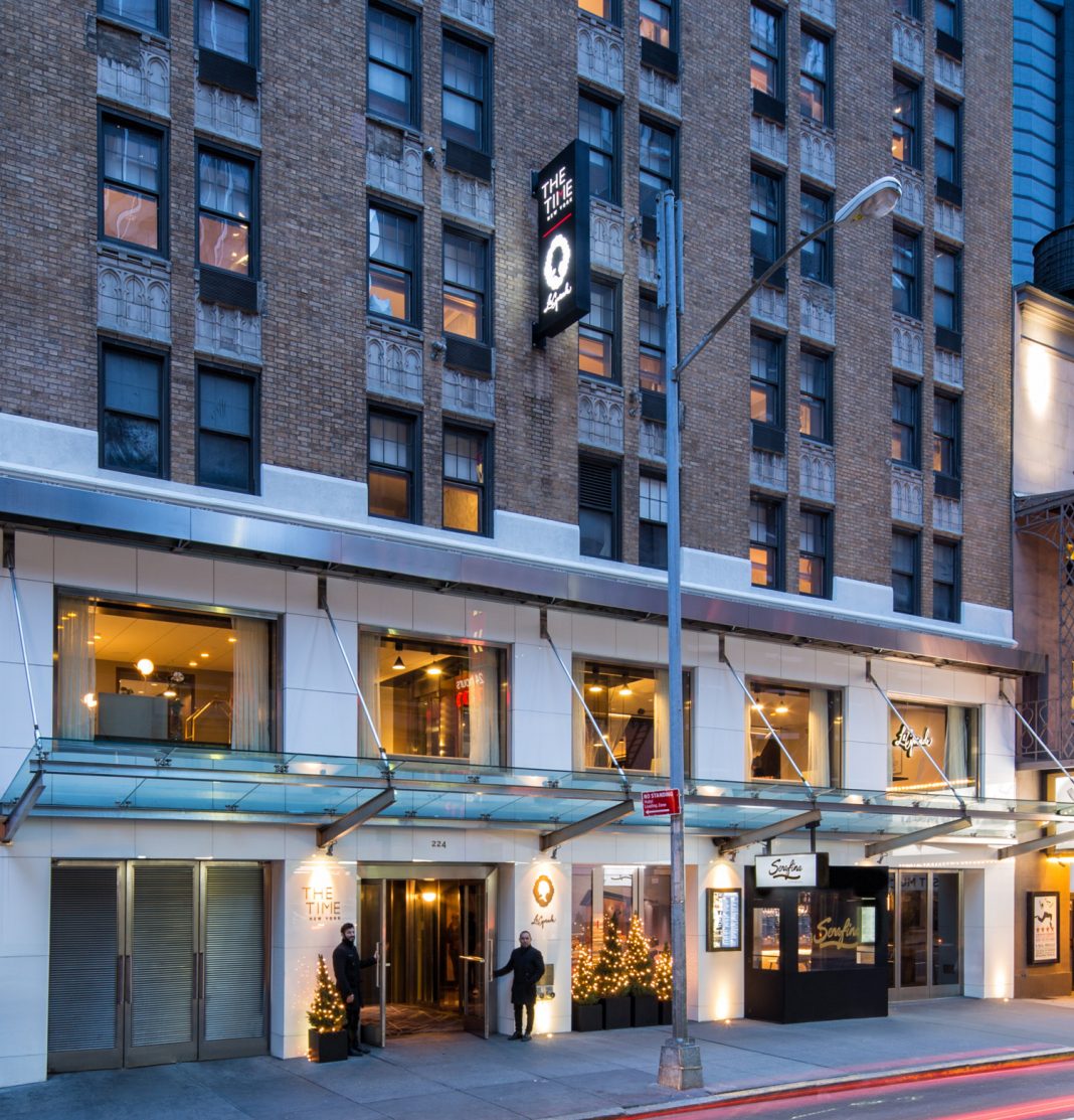 Dream Hotel Group has launched under one master chain code on the GDS. Pictured: The Time New York Hotel.