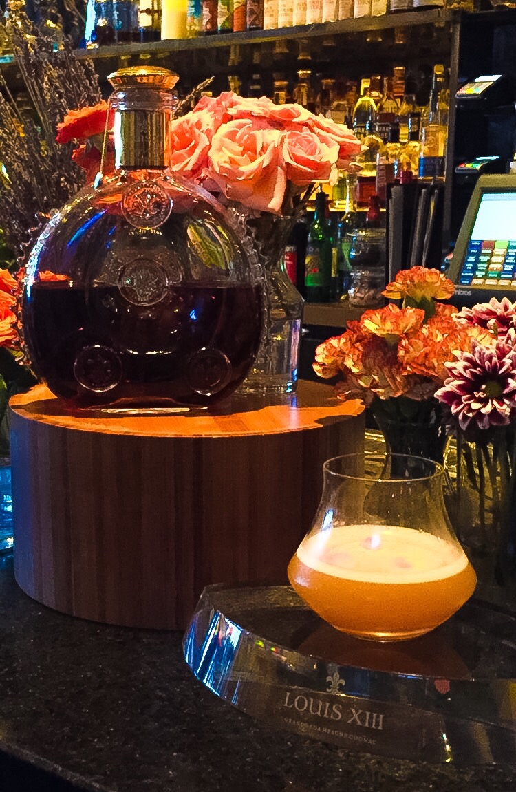 The W South Beach's $450 Through the Looking Glass Cocktail can be enjoyed on the hotel’s outdoor terrace.