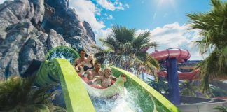 The star attraction at Universal Orlando's Volcano Bay will be the Krakatau Aqua Coaster.