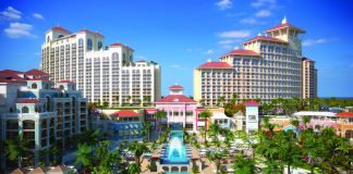 A rendering of the Baha Mar complex Nassau, Bahamas. (Photo credit: Bahamas Ministry of Tourism)