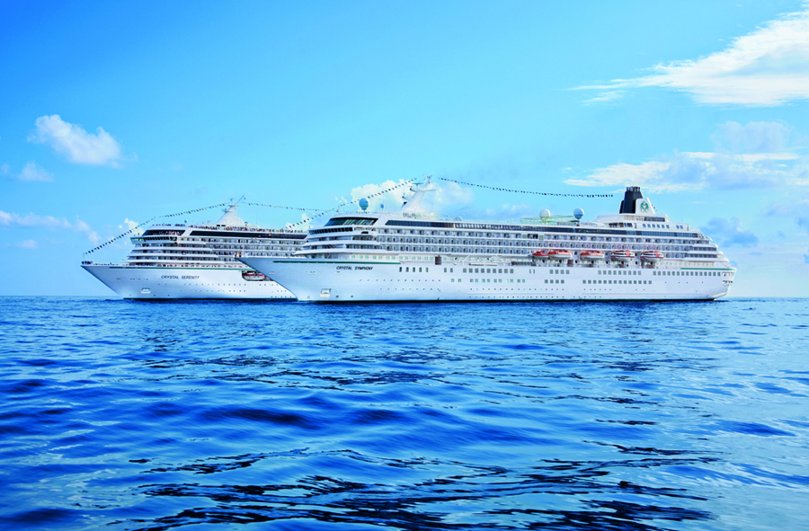 Crystal Cruises is offering enticing fares and loyalty perks on 2017 ocean voyages aboard the Crystal Symphony and Crystal Serenity for first-time guests.