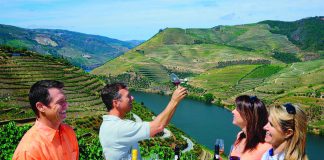 While sailing on AmaVida in Portugal, guests can go on visits to vineyards.