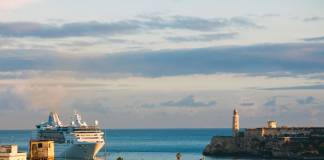 Taking a cruise—both ocean-going and on the rivers—is one of the most popular ways to vacation, according to the survey, and Cuba is a top international destination. (Photo credit: Royal Caribbean International)