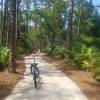 Hammock Beach Resort offers complimentary bike rentals, so you know I had to take a ride around town.
