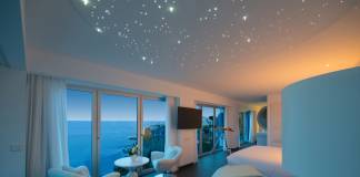 Iberostar Grand Hotel Portals Nous features 66 guestrooms, including special themed suites, such as this Stargazer Suite.