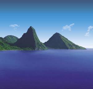 The Caribbean is one of the top trending regions of the world, according to the survey participants. (Photo credit: Saint Lucia Tourist Board)