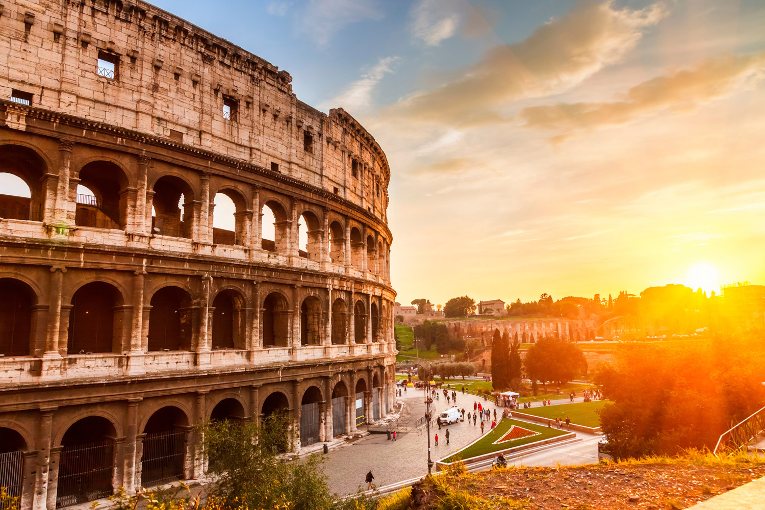 The top European destinations for Delta Vacations romance program are Paris, Venice and Rome (pictured). 